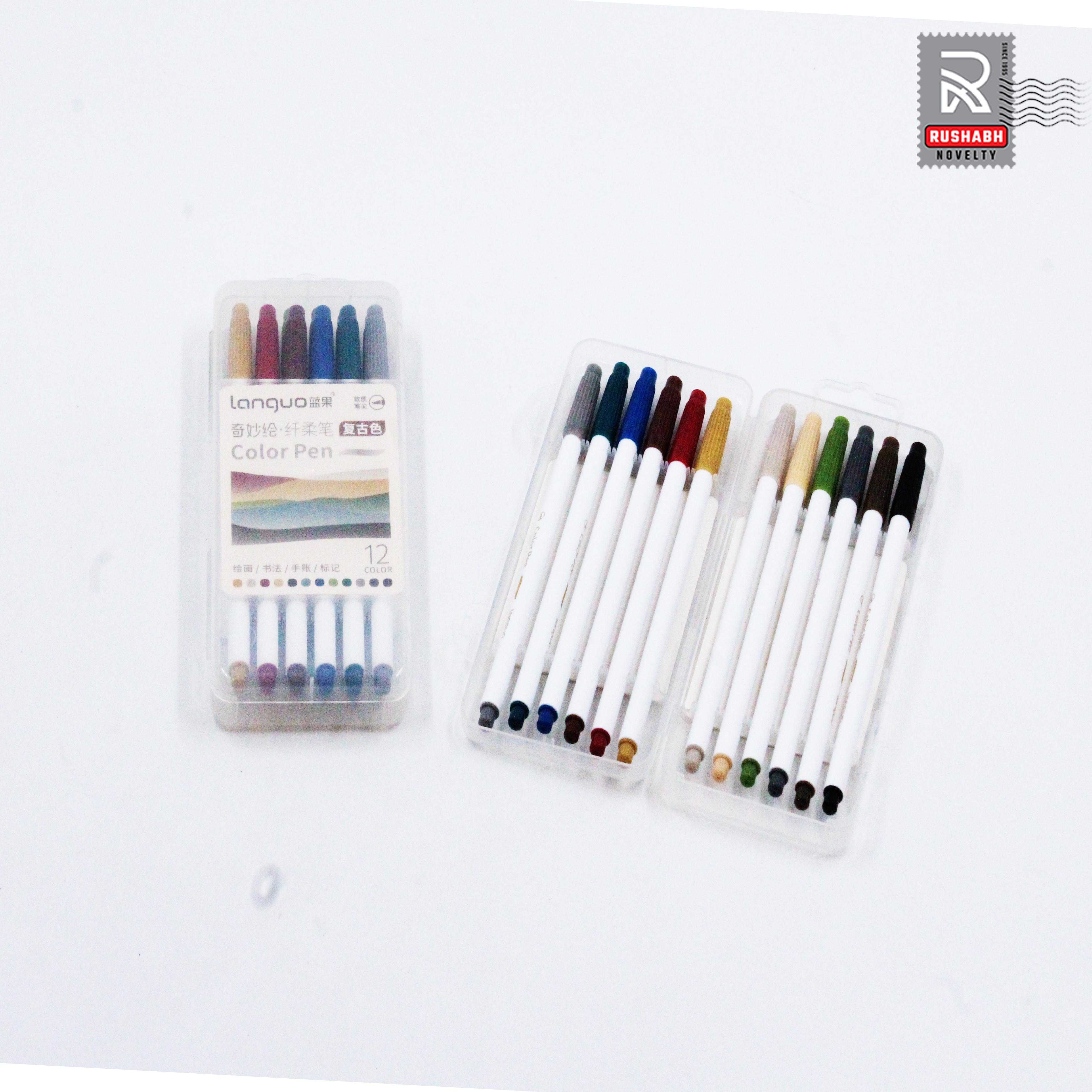 CS ADDGel Calligraphy Pen Set Dual Tip Brush Pens